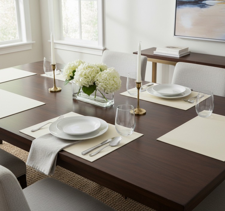 Tovaglietta americana elegante colore danzatore di nuvole - TenStickers