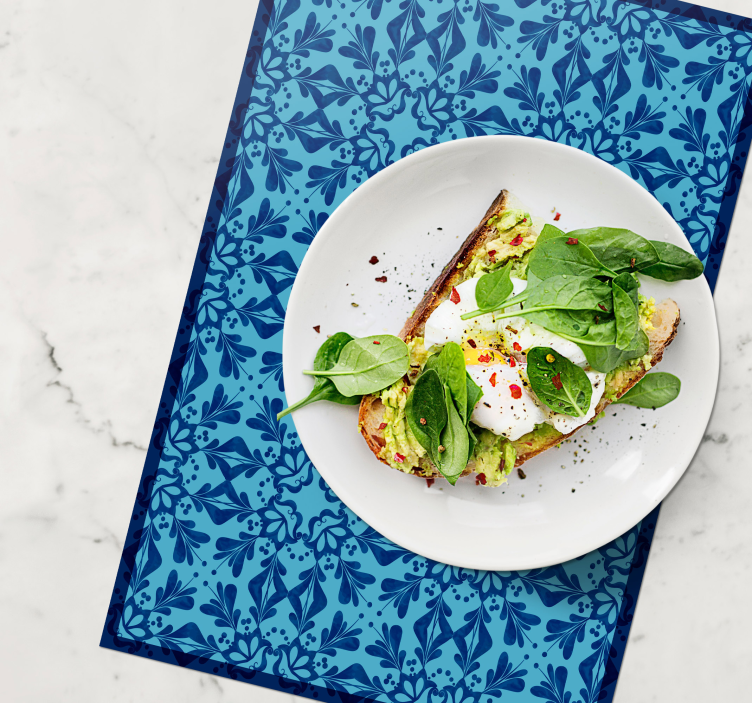 Tovaglietta americana idea botanica elegante - TenStickers