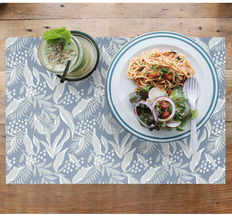 Tovaglietta americana ispirata ai fiori - TenStickers