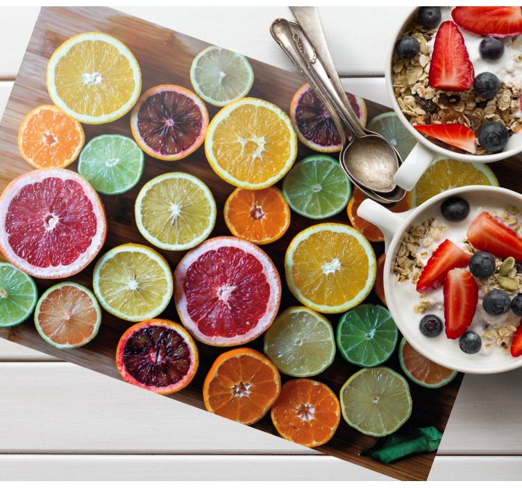 Tovaglietta americana originale composizione di agrumi - TenStickers