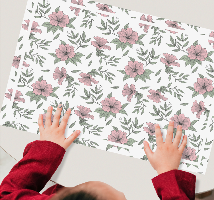 Tovaglietta americana originale composizione floreale - TenStickers