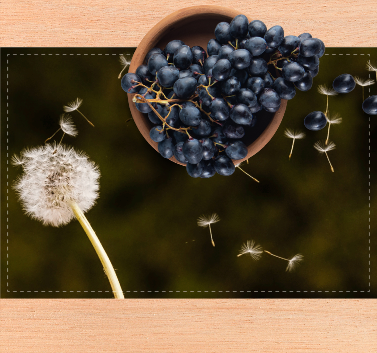 Tovaglietta americana originale semi di soffione - TenStickers