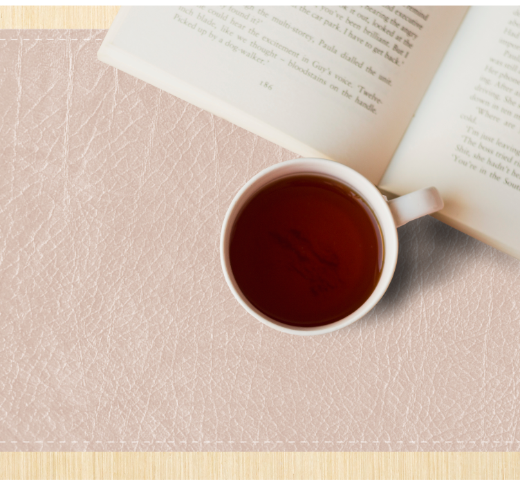 Tovaglietta americana superficie neutra testurizzata - TenStickers