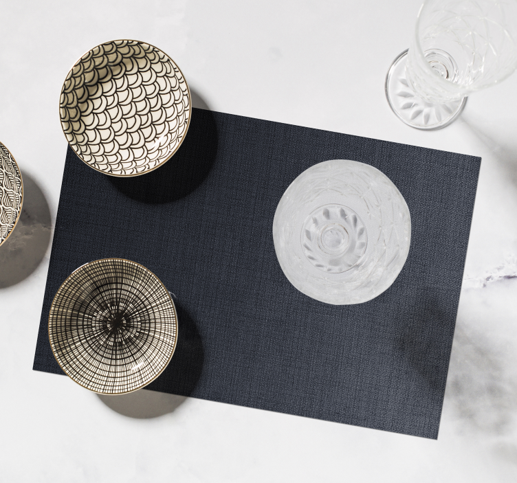 Tovaglietta americana superficie testurizzata elegante - TenStickers