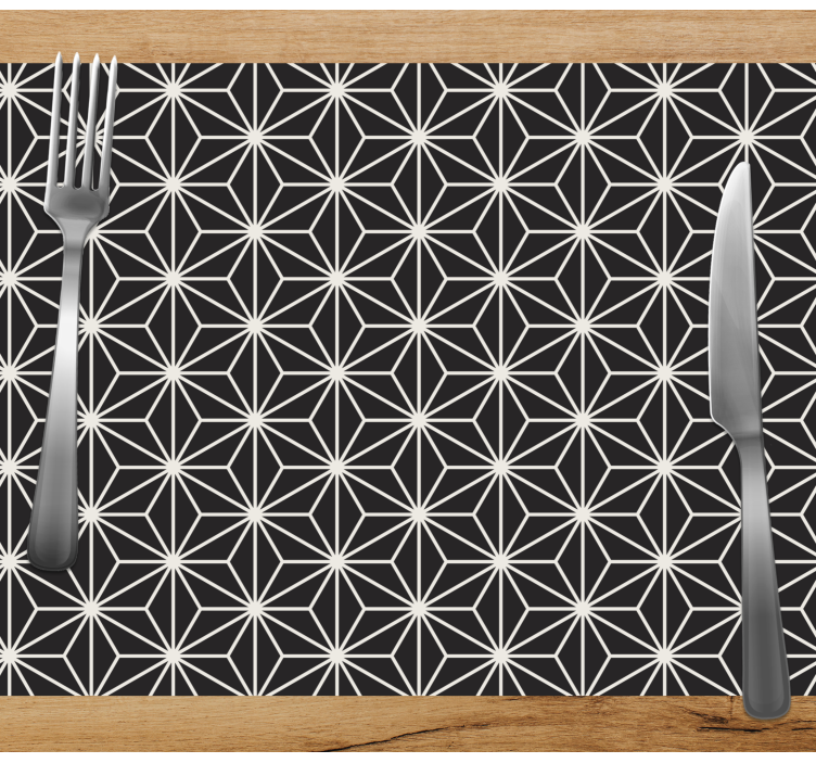 Tovaglietta americana elegante Modello asanhoa giapponese - TenStickers