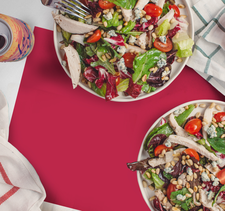 Tovaglietta in pvc colore magenta - TenStickers