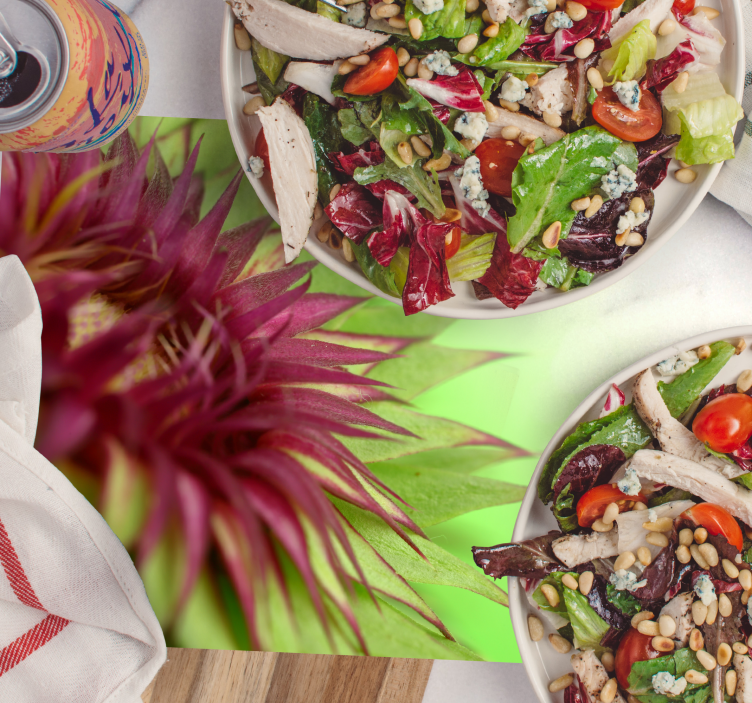 Tovaglietta in vinile con piante - TenStickers