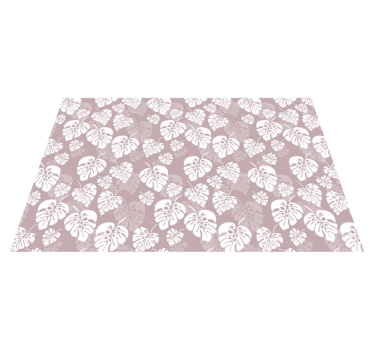 Tovaglietta americana design foglie tropicali - TenStickers