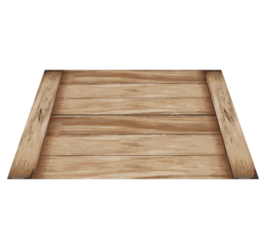 Tovaglietta americana texture Modello moderno in legno - TenStickers