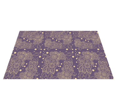 Tovaglietta americana illustrazione botanica - TenStickers