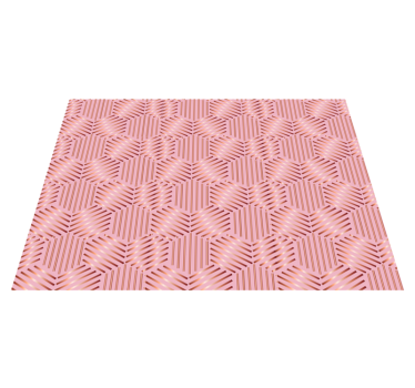 Tovaglietta americana disposizione geometrica - TenStickers