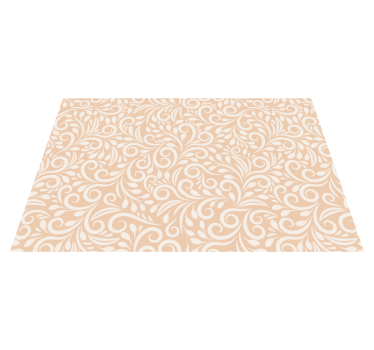 Tovaglietta americana elemento botanico elegante - TenStickers