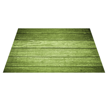Tovaglietta americana superficie in legno verde - TenStickers