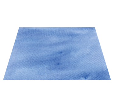 Tovaglietta americana superficie blu liscia - TenStickers