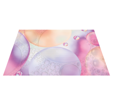 Tovaglietta americana superficie colorata e frizzante - TenStickers