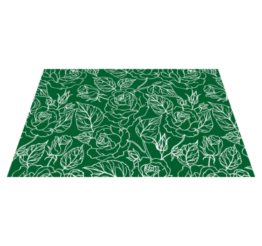 Tovaglietta americana composizione botanica elegante - TenStickers