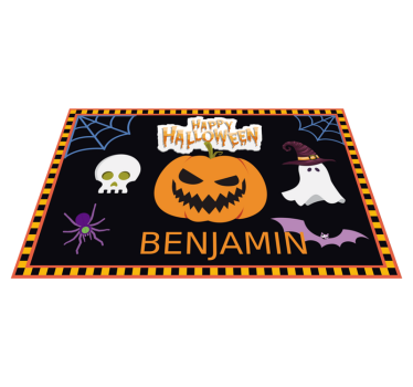 Tovaglietta personalizzabile tema halloween - TenStickers