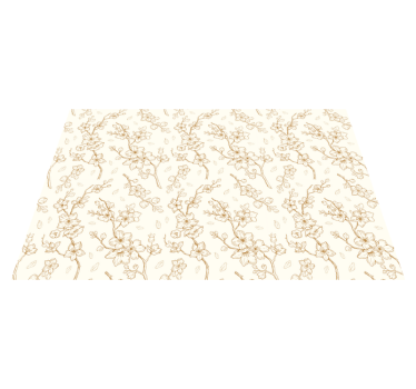 Tovaglietta americana eleganza motivo floreale - TenStickers