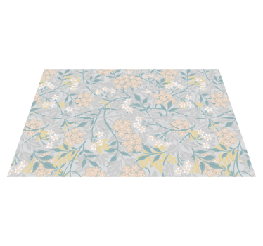 Tovaglietta americana texture floreale ispira - TenStickers