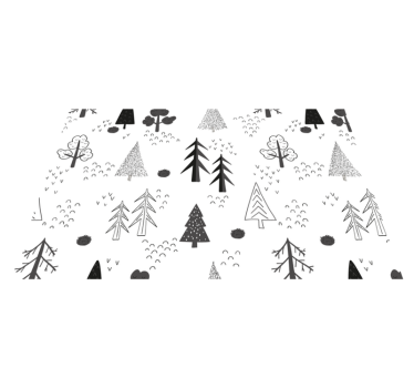Tovaglietta americana motivo ispirato alla natura - TenStickers