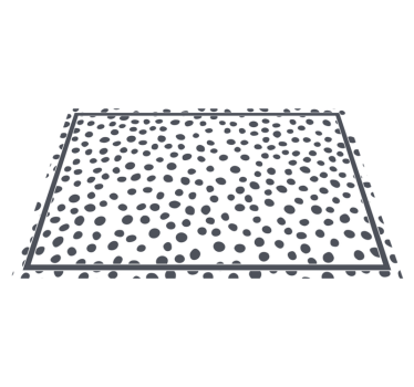 Tovaglietta americana stile pois - TenStickers