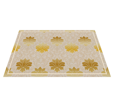 Tovaglietta americana sfondo floreale elegante - TenStickers