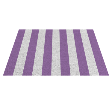 Tovaglietta americana superficie a righe viola - TenStickers