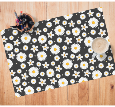 Tovaglietta americana elemento floreale margherita - TenStickers