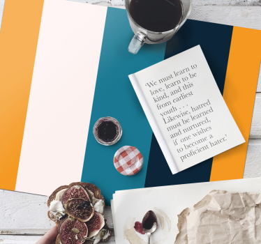 Tovaglietta americana frase citazione ispiratrice - TenStickers