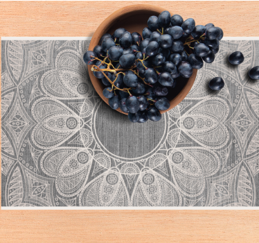 Tovaglietta americana motivi mandala intricati - TenStickers