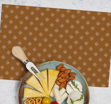 Tovaglietta americana stile floreale elegante - TenStickers
