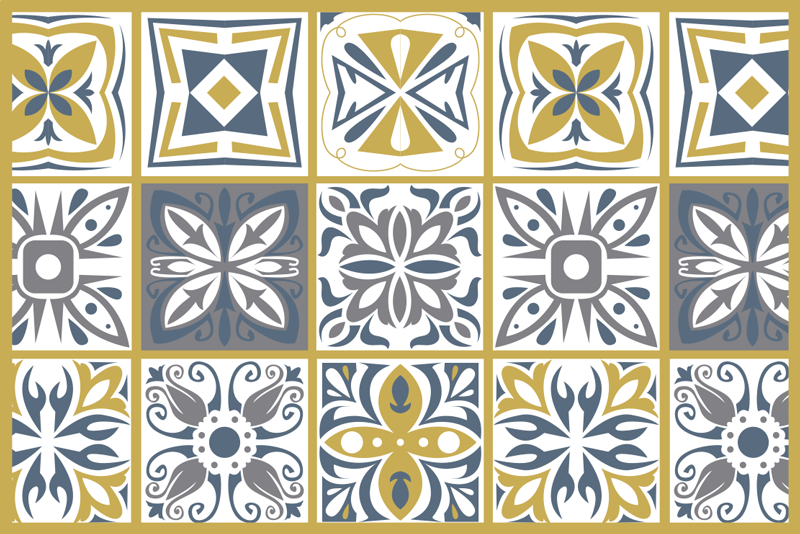 Tovaglietta americana originale classico vintage - TenStickers