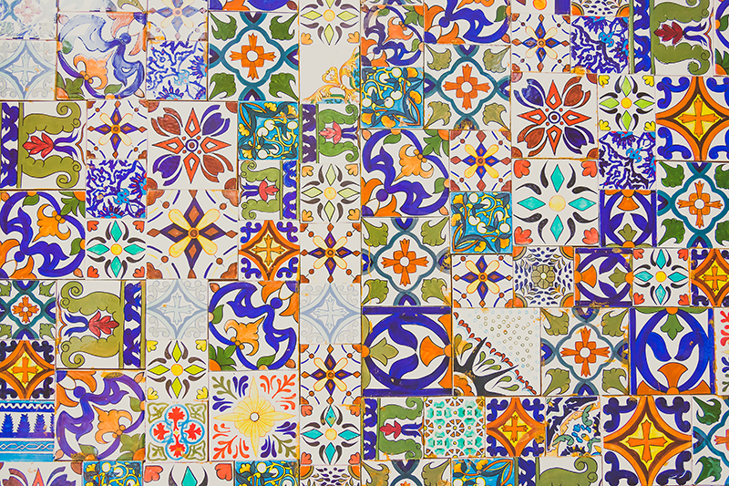 Tovaglietta americana originale idraulica marocchina - TenStickers