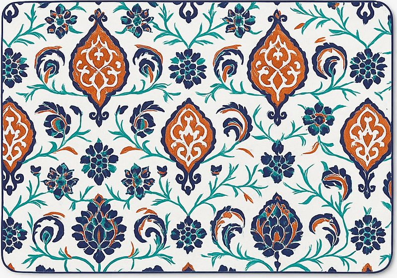 Tovaglietta americana originale mandala geometrico colorato - TenStickers