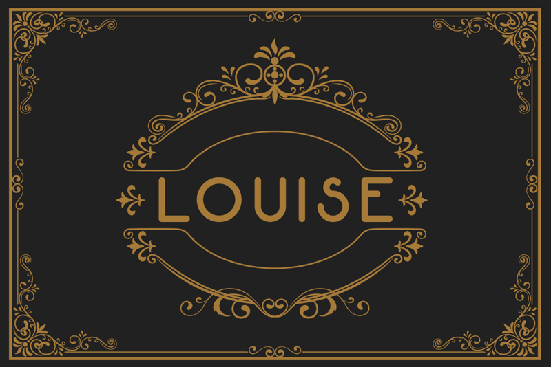 Ornamentali con tovagliette nominali personalizzabili - TenStickers