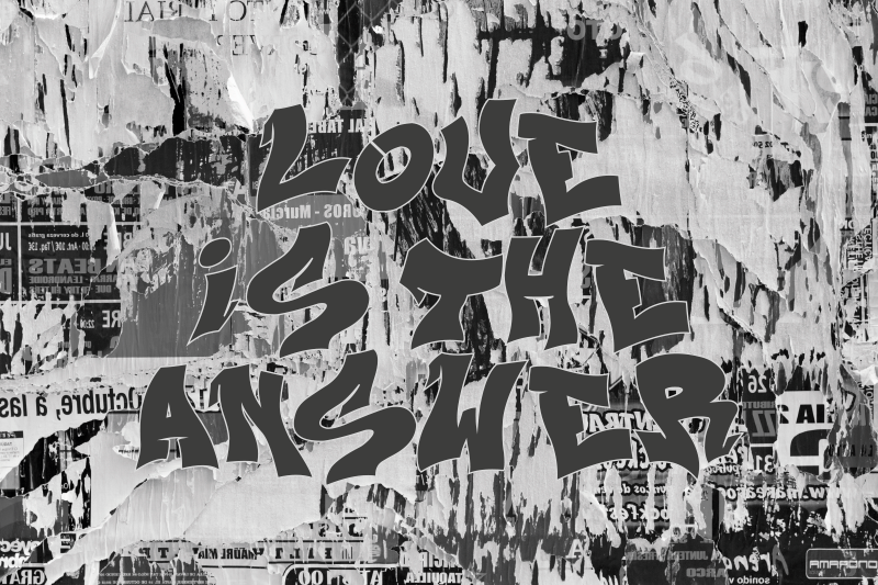 Tovaglietta americana frase messaggio audace - TenStickers