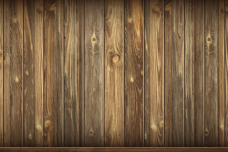 Tovaglietta texture Tavola di legno imitazione - TenStickers