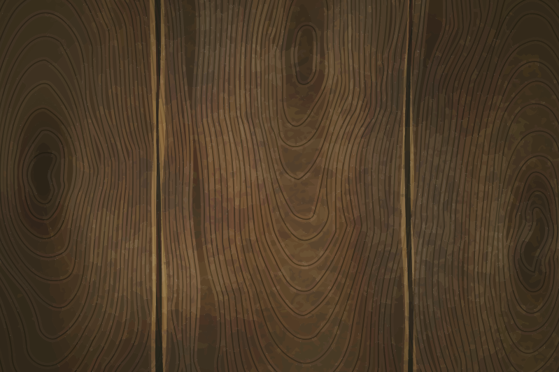 Tovaglietta americana motivo legno naturale - TenStickers