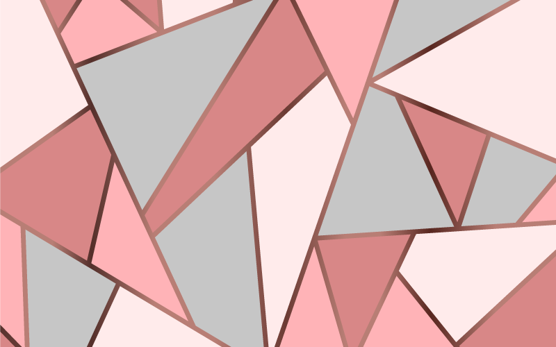 Tovaglietta americana originale motivi geometrici pastello - TenStickers