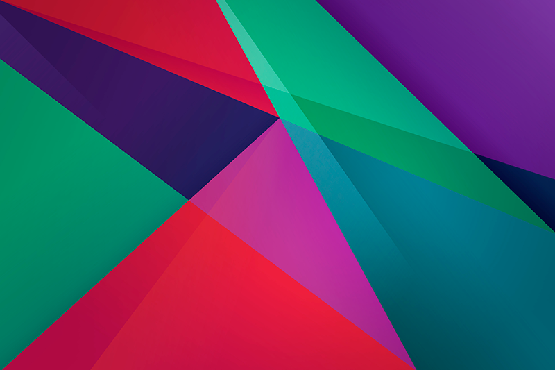 Tovaglietta americana moderna design geometrico colorato - TenStickers