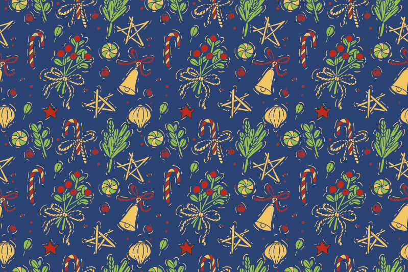 Tovaglietta personalizzata natale per la tavola di natale - TenStickers