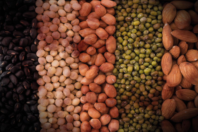 Tovaglietta americana assortimento di frutta secca - TenStickers