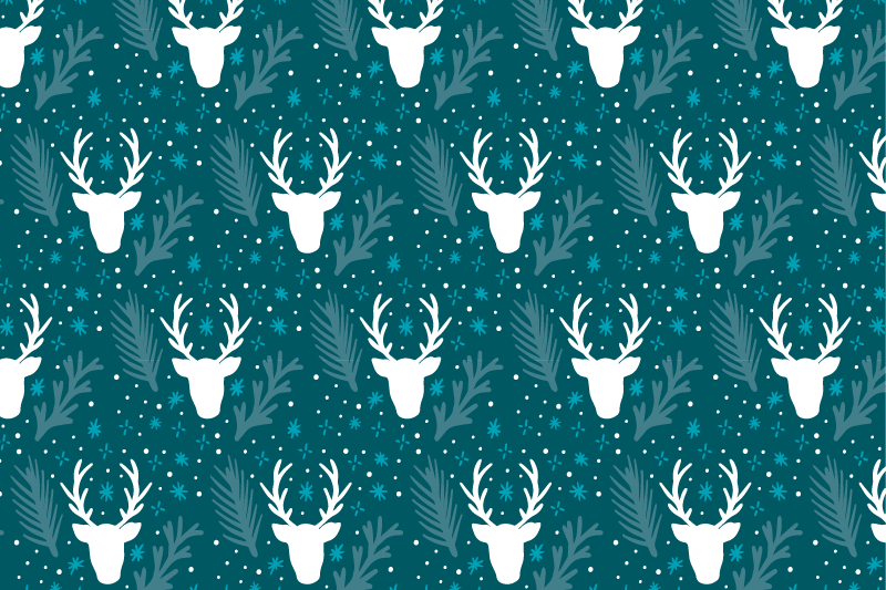 Tovaglietta personalizzata natale per una tavola elegante - TenStickers