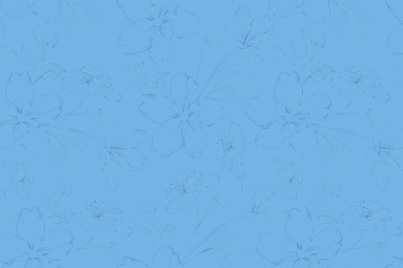 Tovaglietta americana design ispirato alla botanica - TenStickers