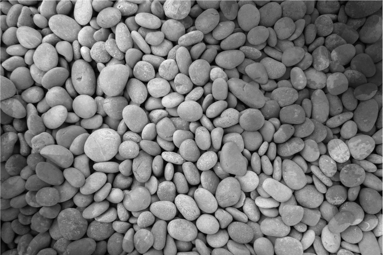 Tovaglietta americana superficie liscia a ciottoli - TenStickers