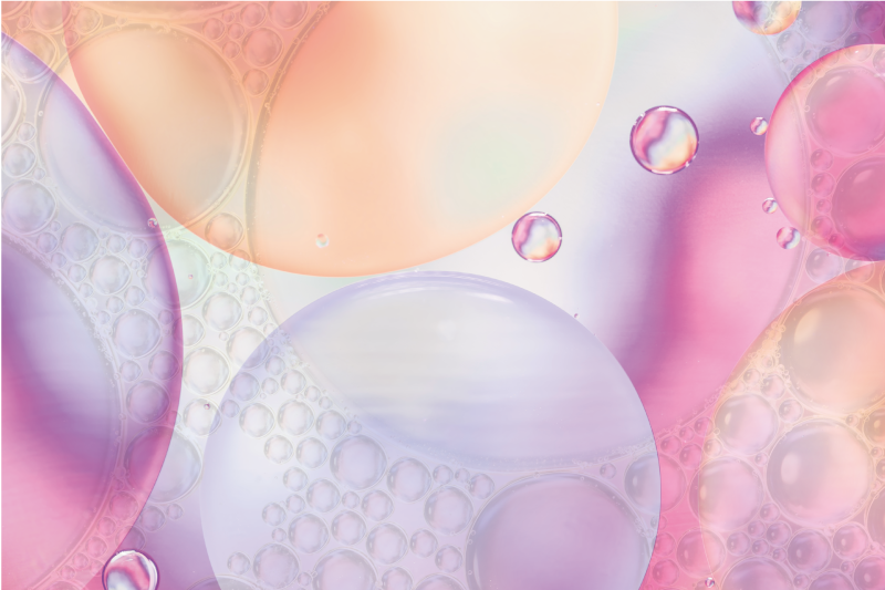 Tovaglietta americana superficie colorata e frizzante - TenStickers