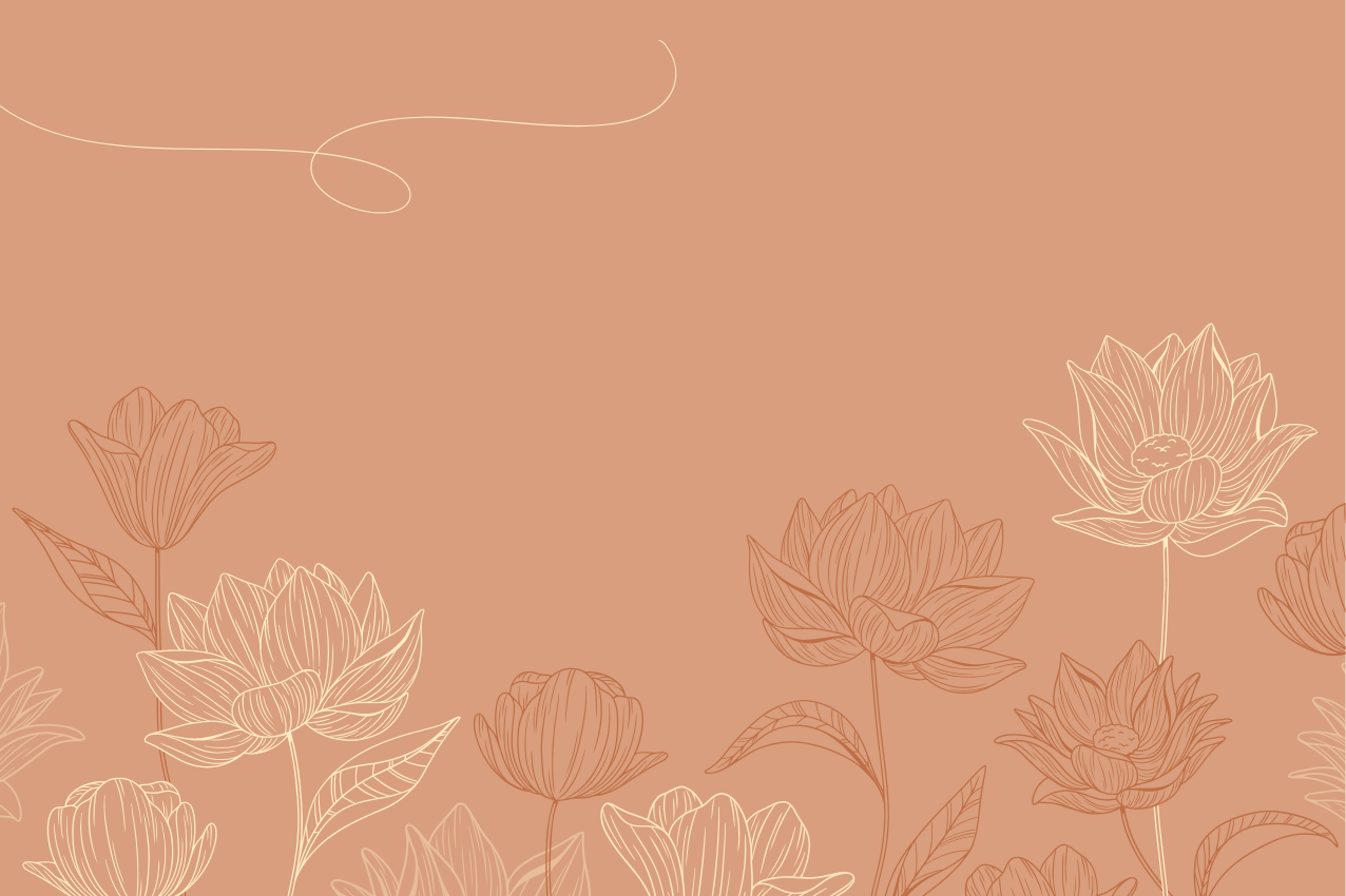 Tovaglietta americana originale composizione di tè floreale - TenStickers