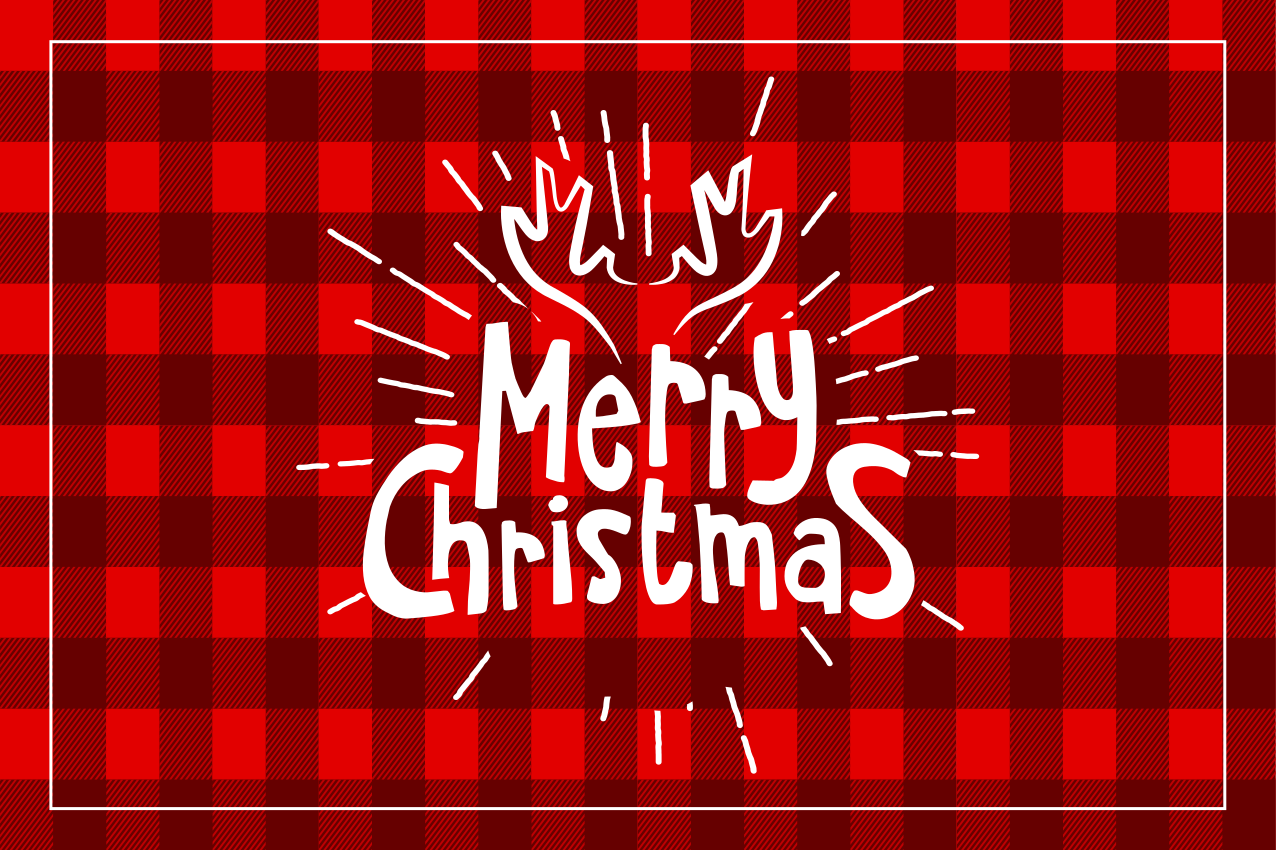 Tovaglietta personalizzata natale design buon natale - TenStickers