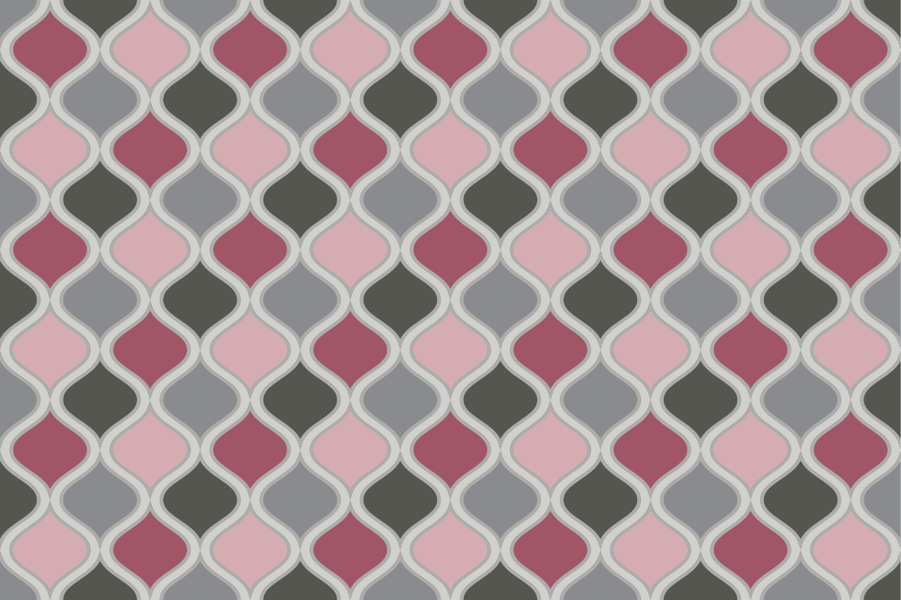 Tovaglietta americana texture colorata e fantasiosa - TenStickers