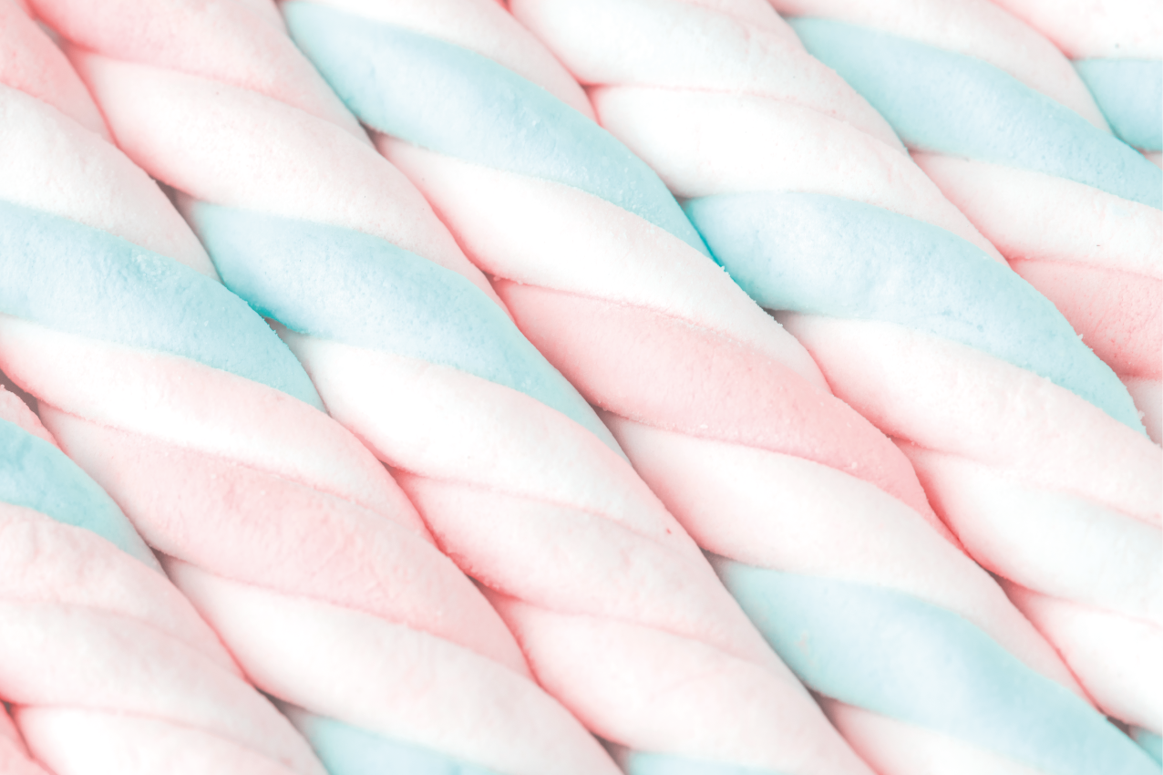 Tovaglietta americana originale zucchero filato intrecciato - TenStickers